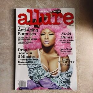 Allure Magazine April 2012 Nicki Minaj Cover Story New